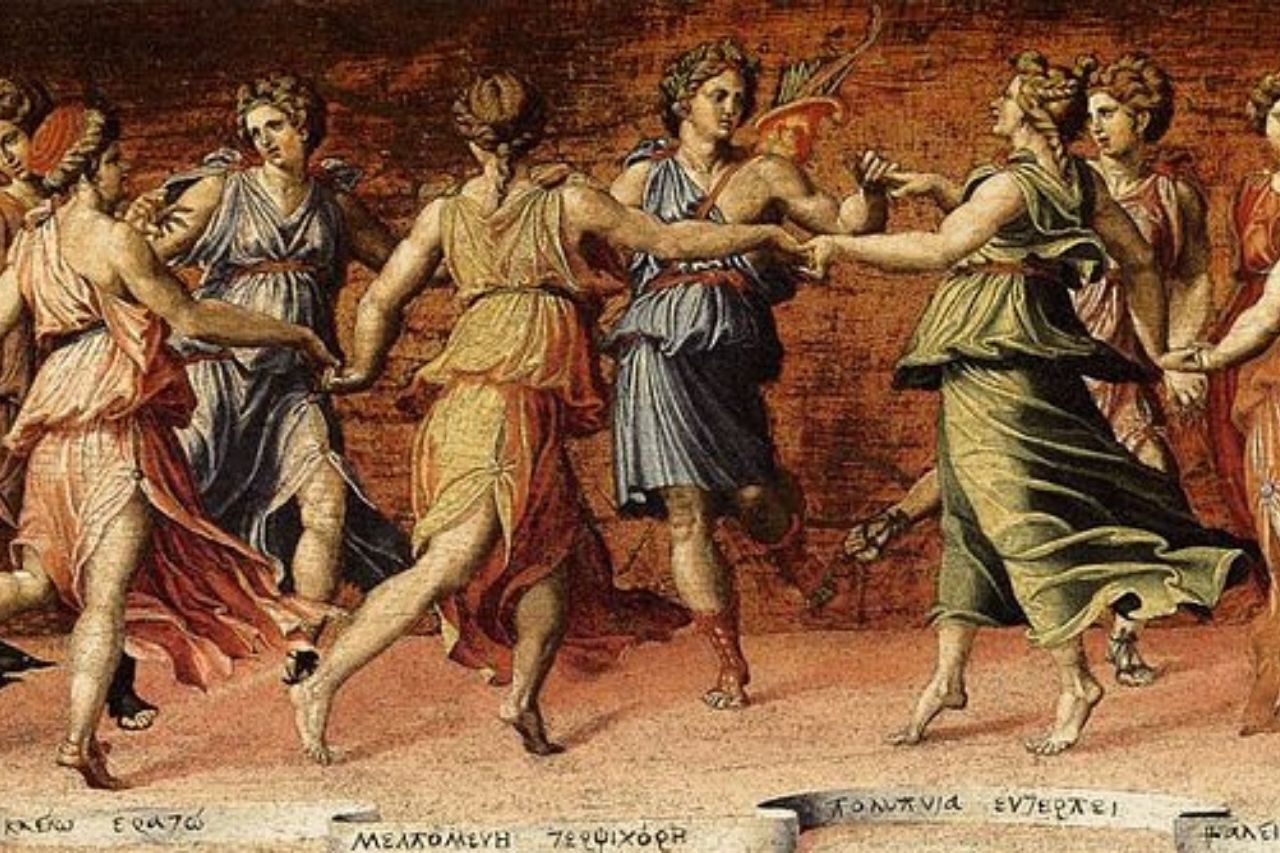 9 muses illustration