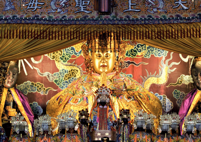 Chinese sea goddess Mazu