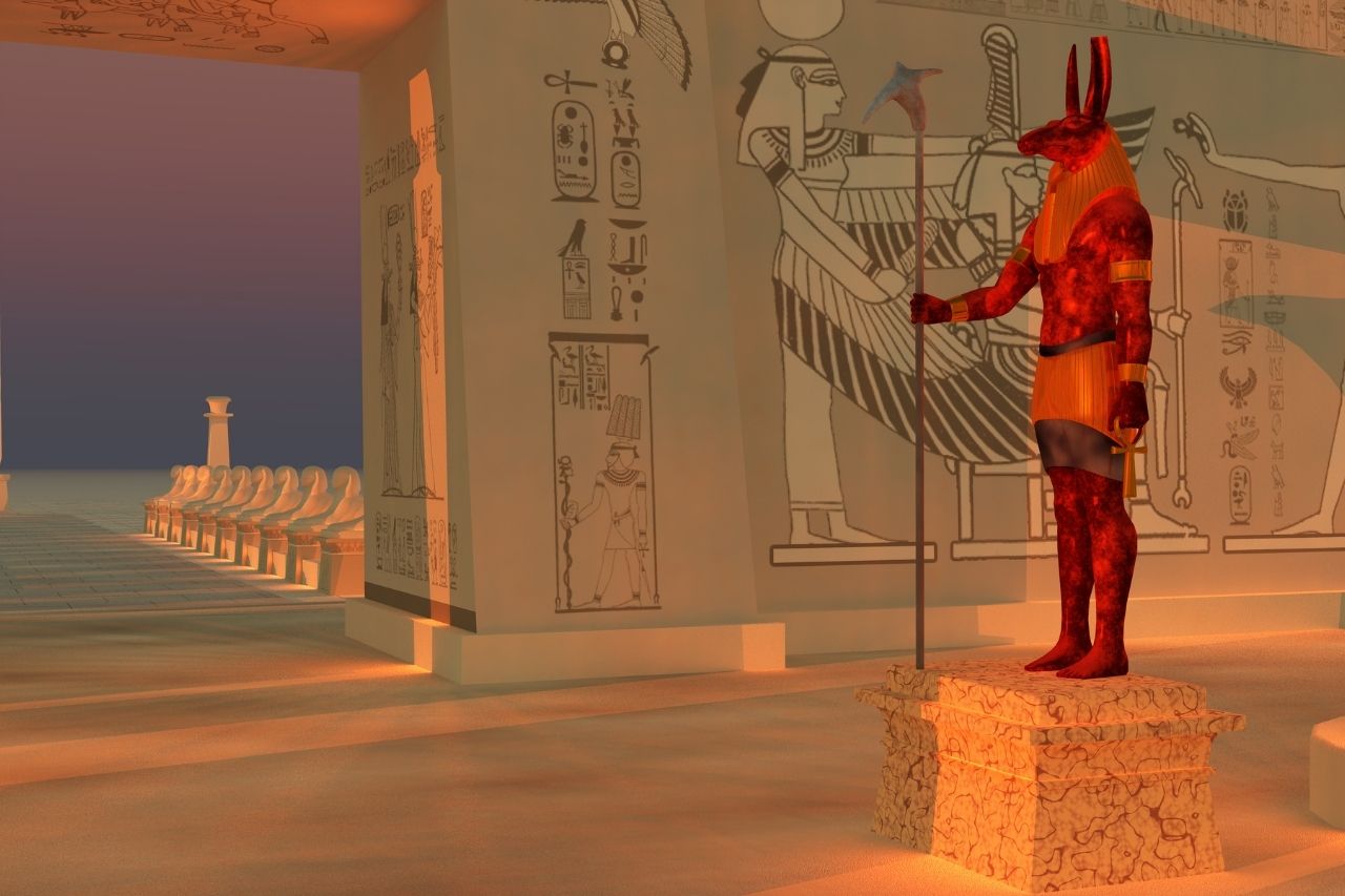 Design of what seths temple would look like