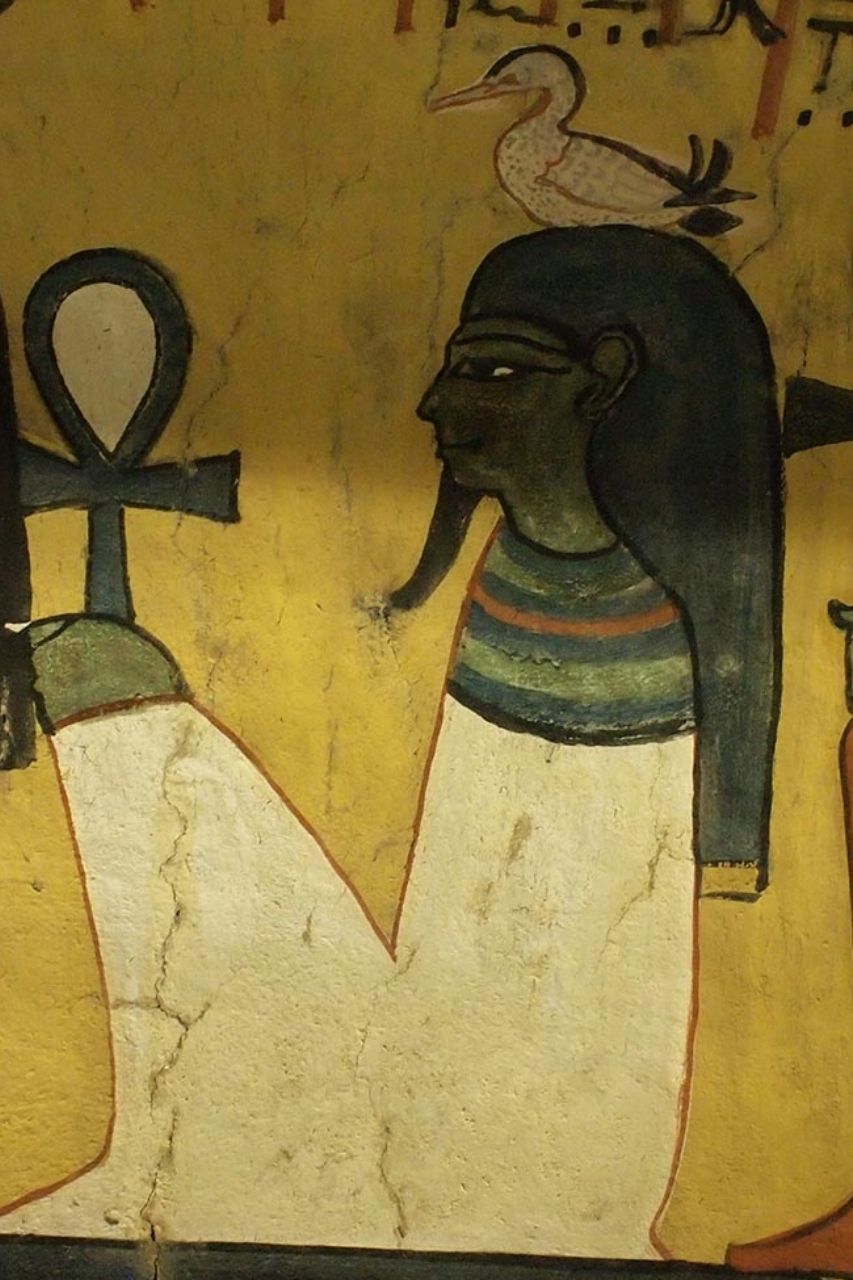 Geb illustration on the wall