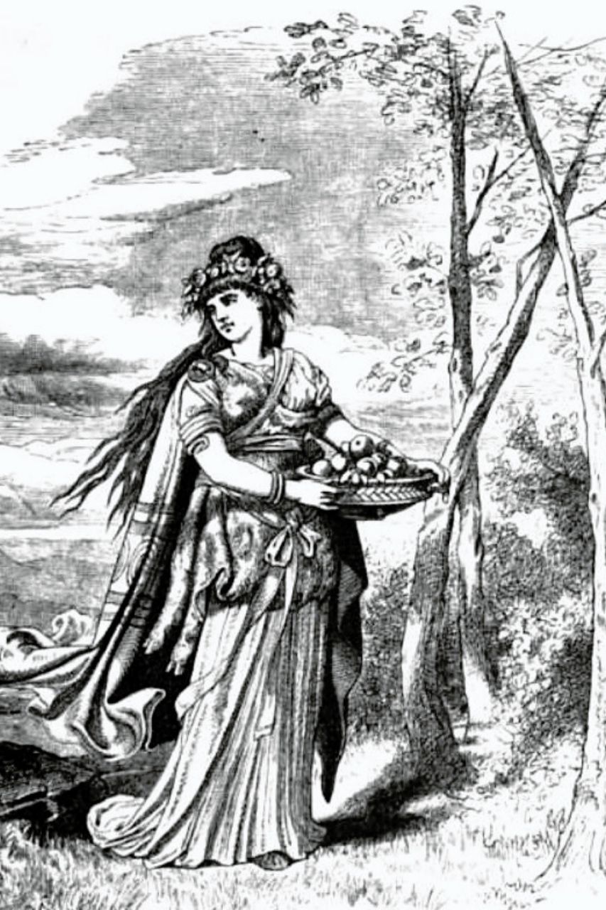 Idun, the goddess of fertility