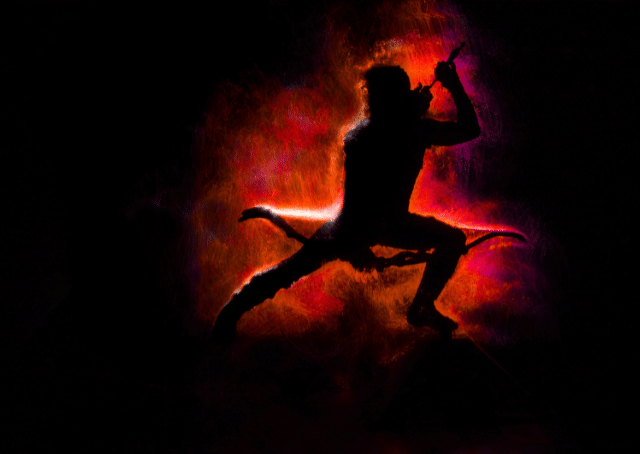 Man portraying Herne the Hunter