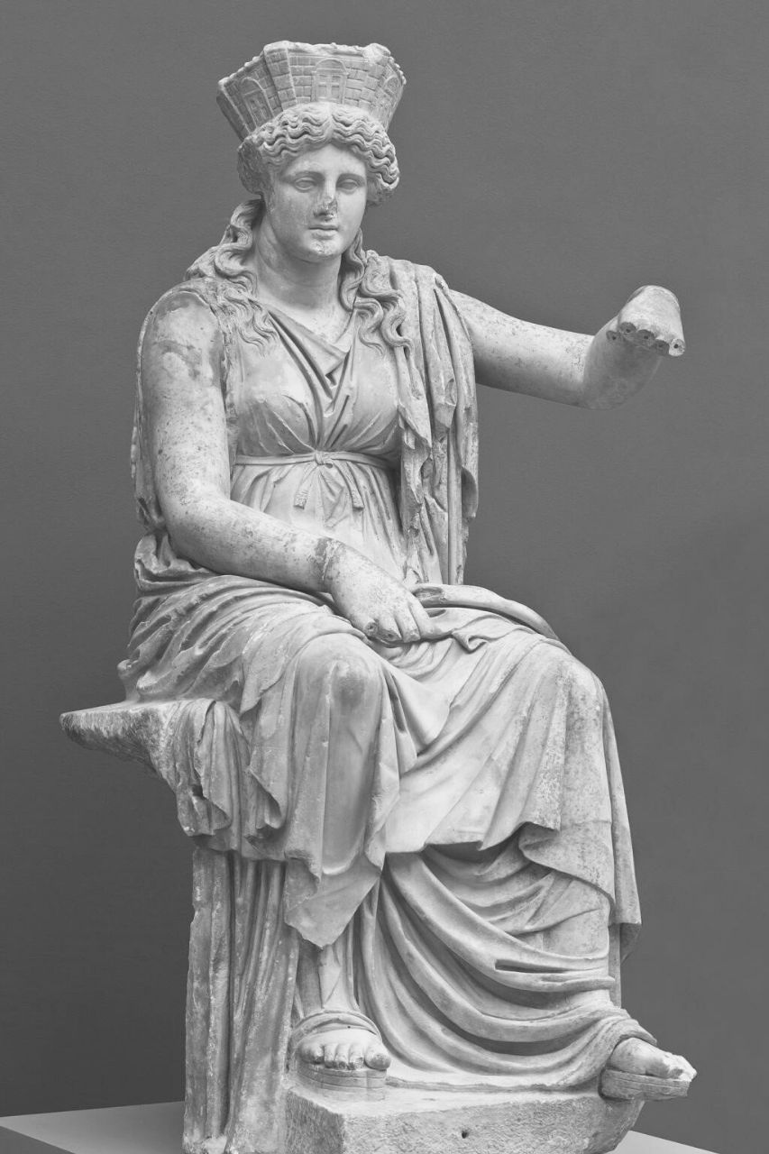 Rhea goddess statue