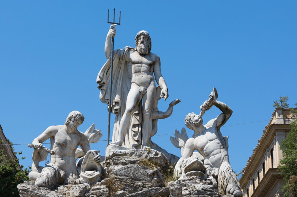 Statue of Roman gods