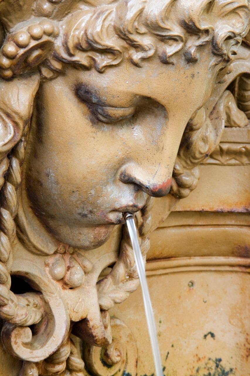 Statue of the goddess Tethys in Rio de Janeiro, Brazil