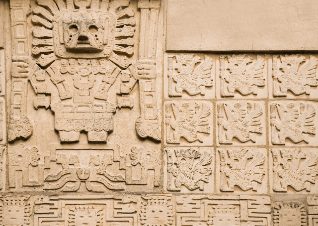 Statue of Xochiquetzal Aztec fertility goddess