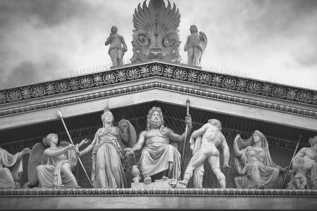 Zeus, the powerful, amorous and vengeful Greek god of lightning