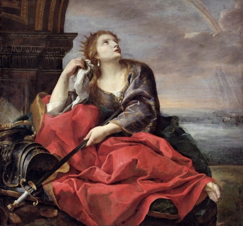 The Death of Dido by Andrea Sacchi