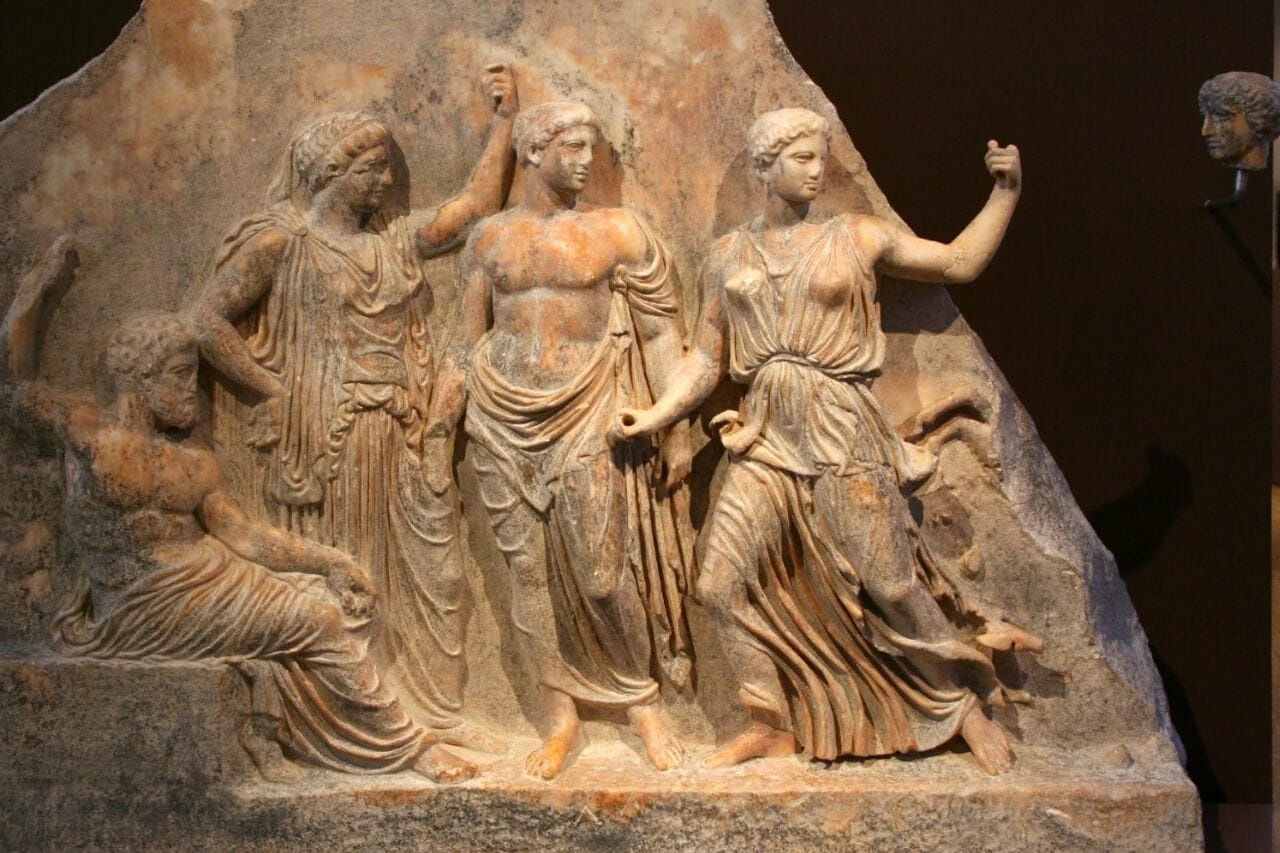 Apollo and Artemis brother and sister