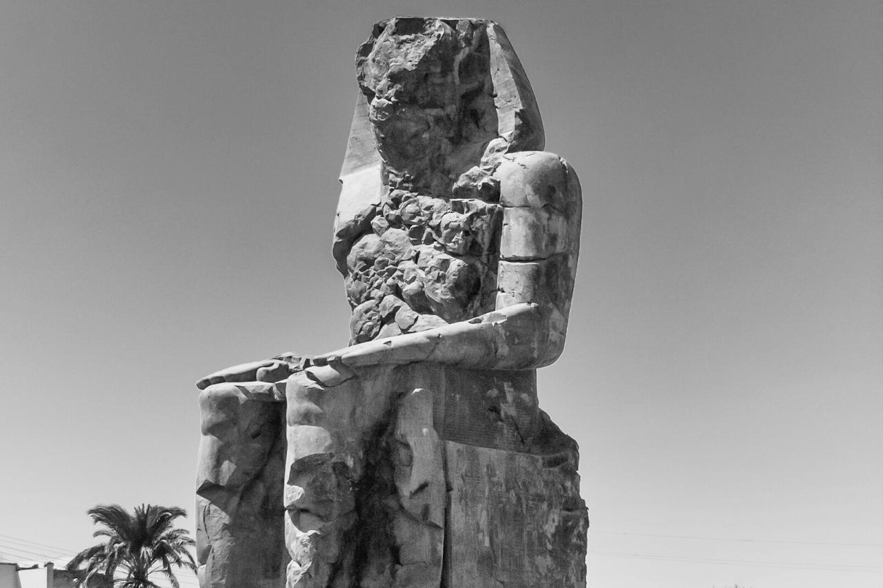 Amenhotep III statue