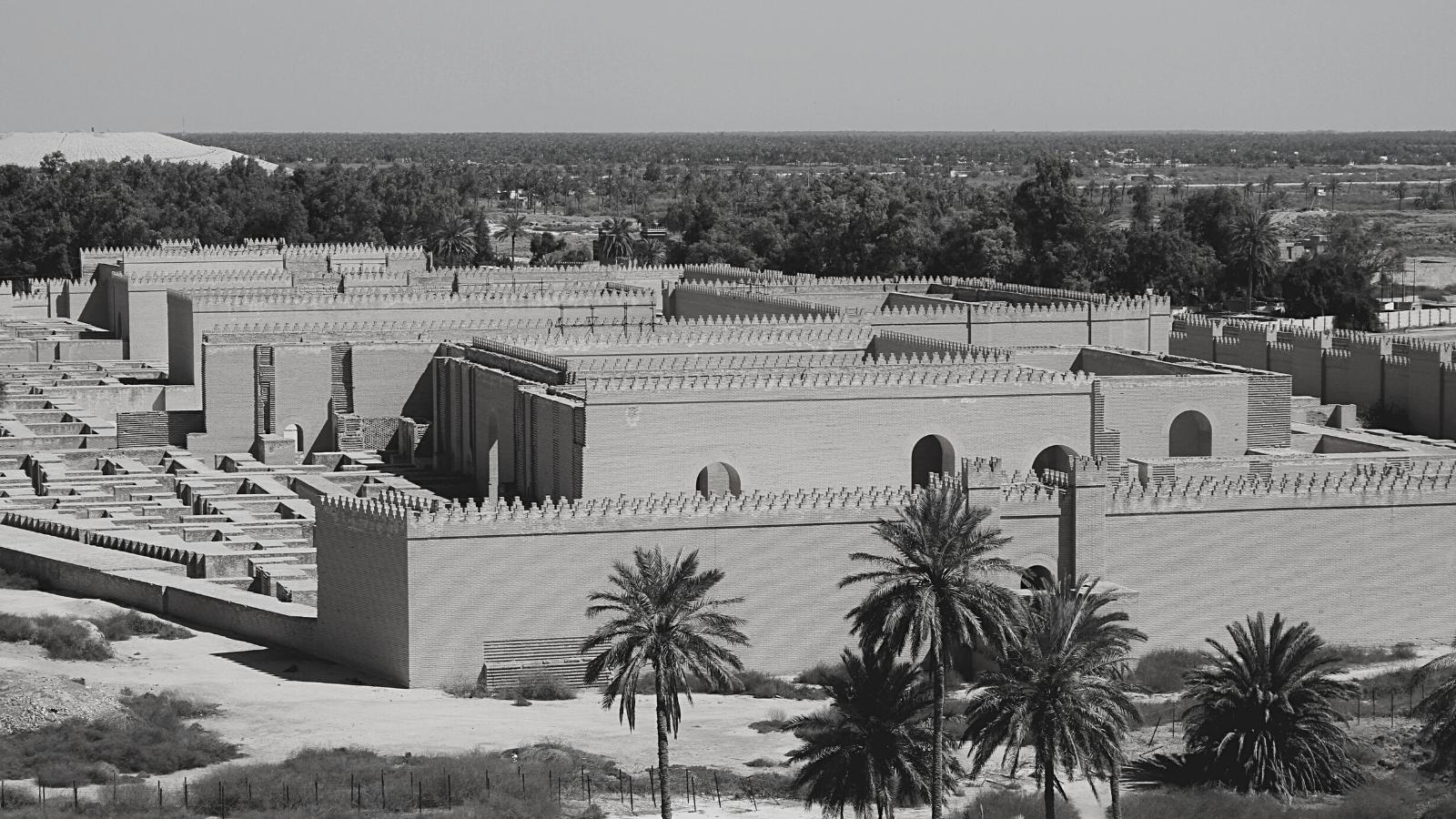 Ancient Babylon ruins