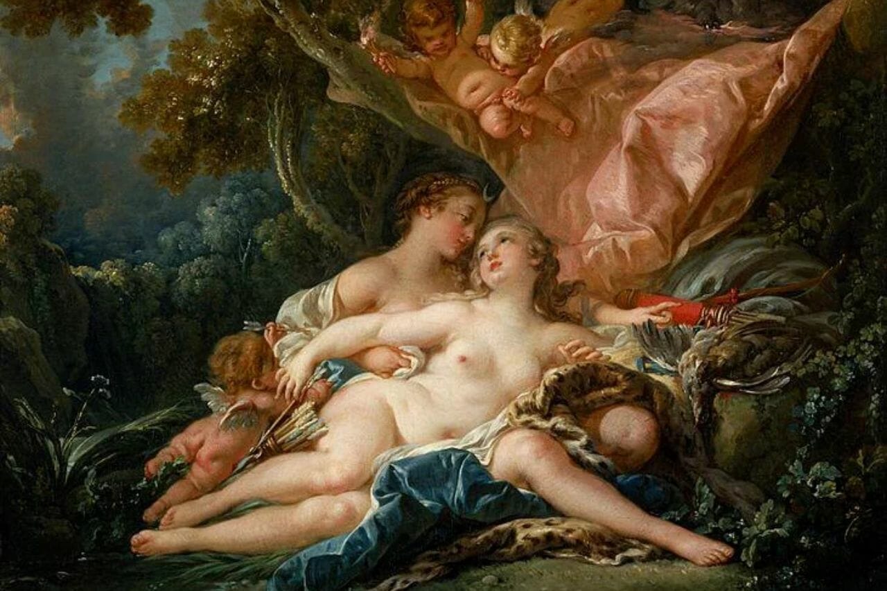 Artemis and Callisto in Greek mythology