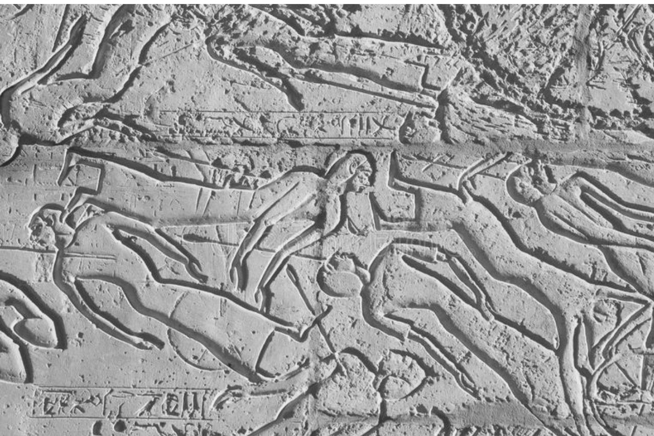 Battle of Kadesh wall detail