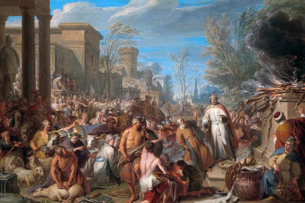 The ancient city of Troy, where the famous Trojan War between Trojans and Spartans took place