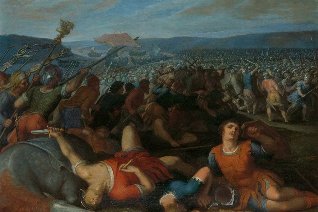 The Trojan War, a 10-year conflict between Trojans and Spartans