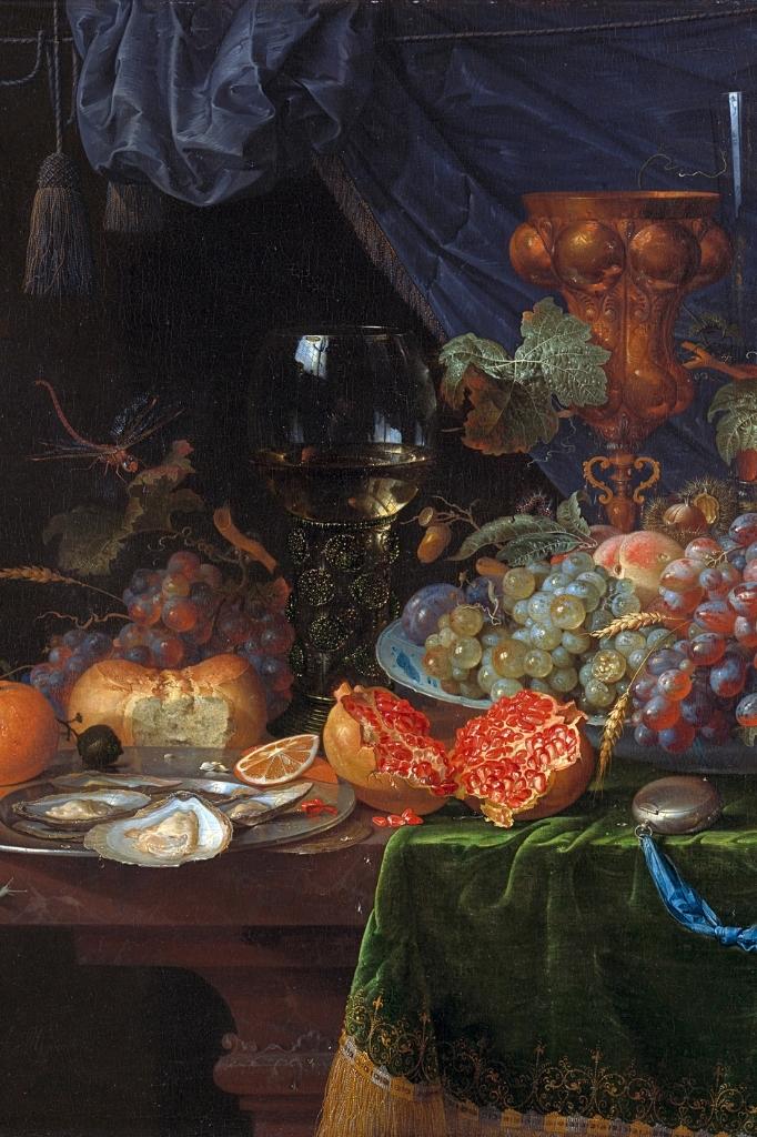 Mead drinking celebration in the hall