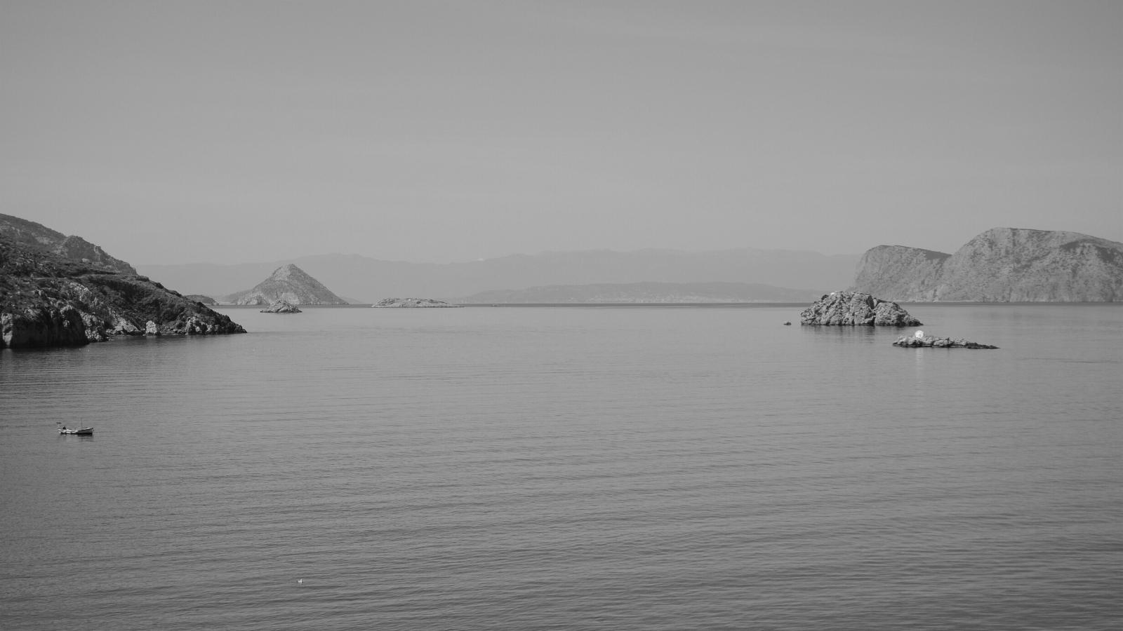 Calm Mediterranean sea