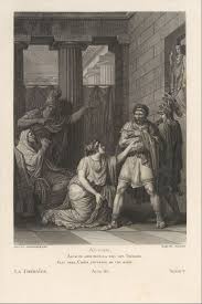 King Creon of Thebes in Greek tragedy