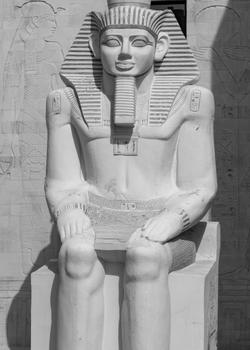 Ancient Egyptian sculpture of human
