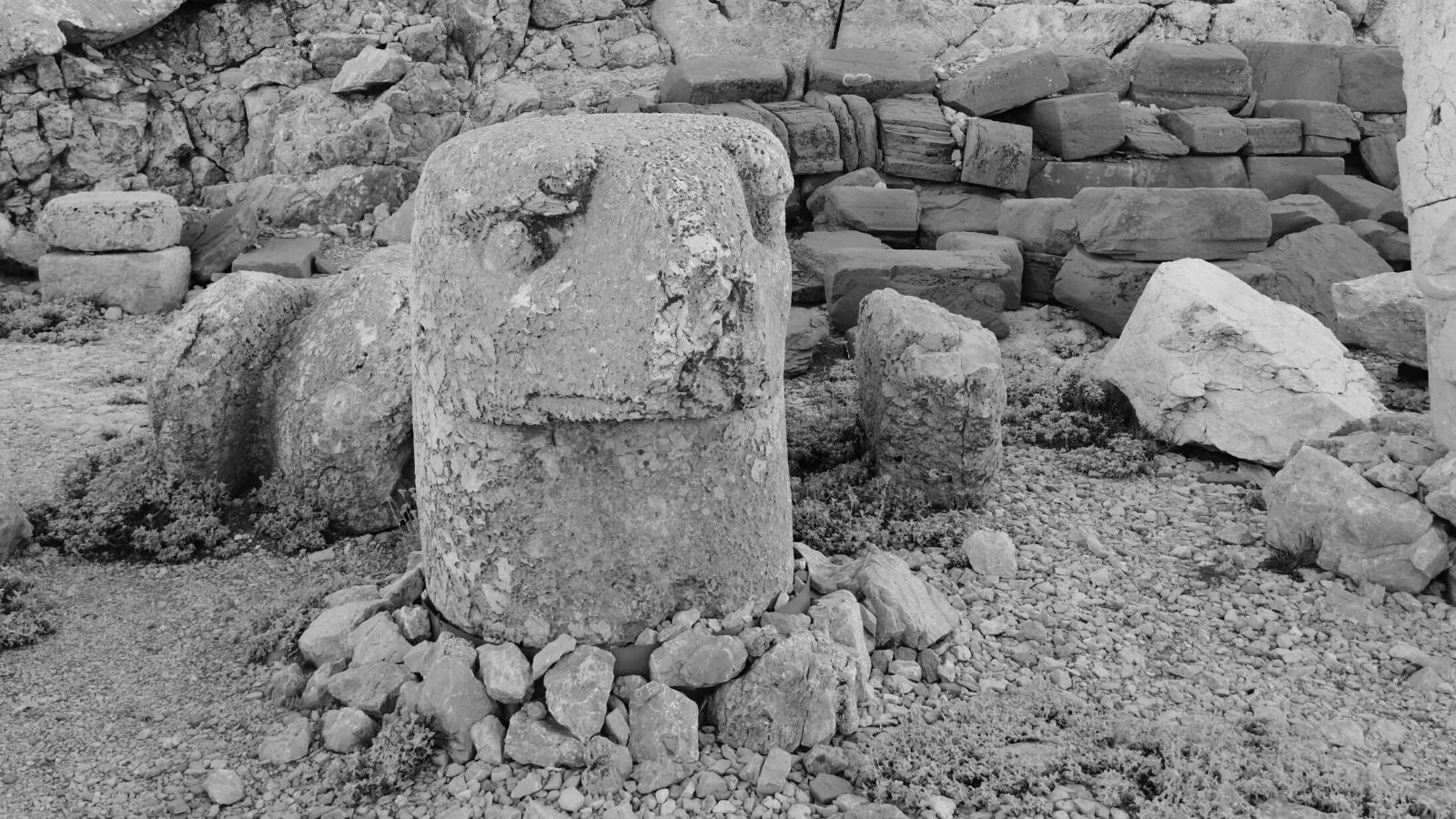 Head of Persian eagle god