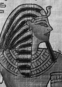 Headwear of Egyptian pharaoh