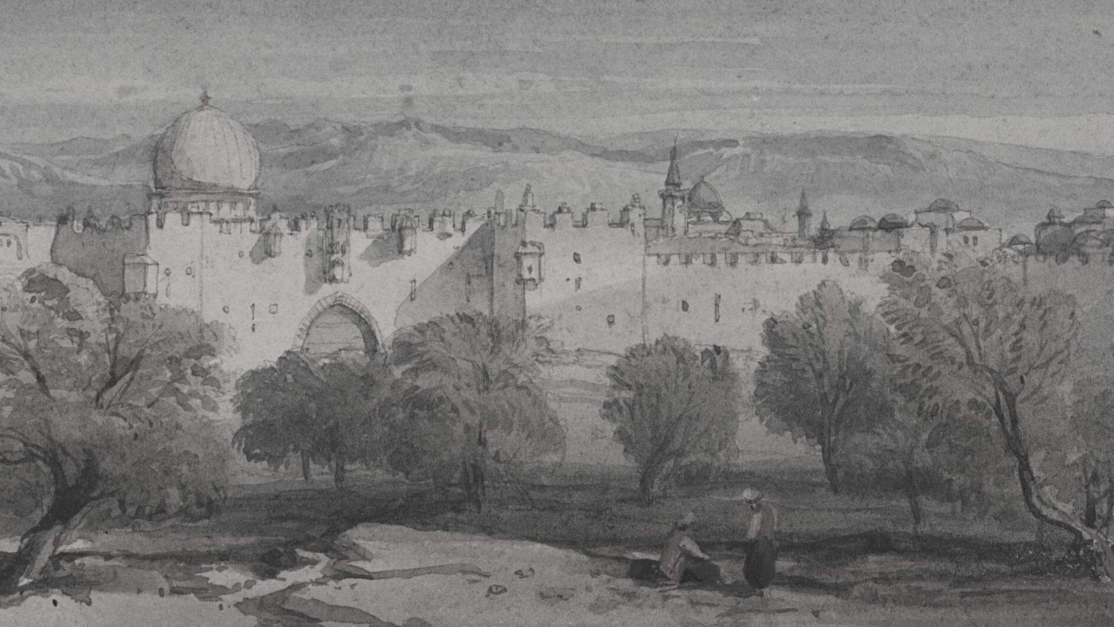 Holy city of Jerusalem