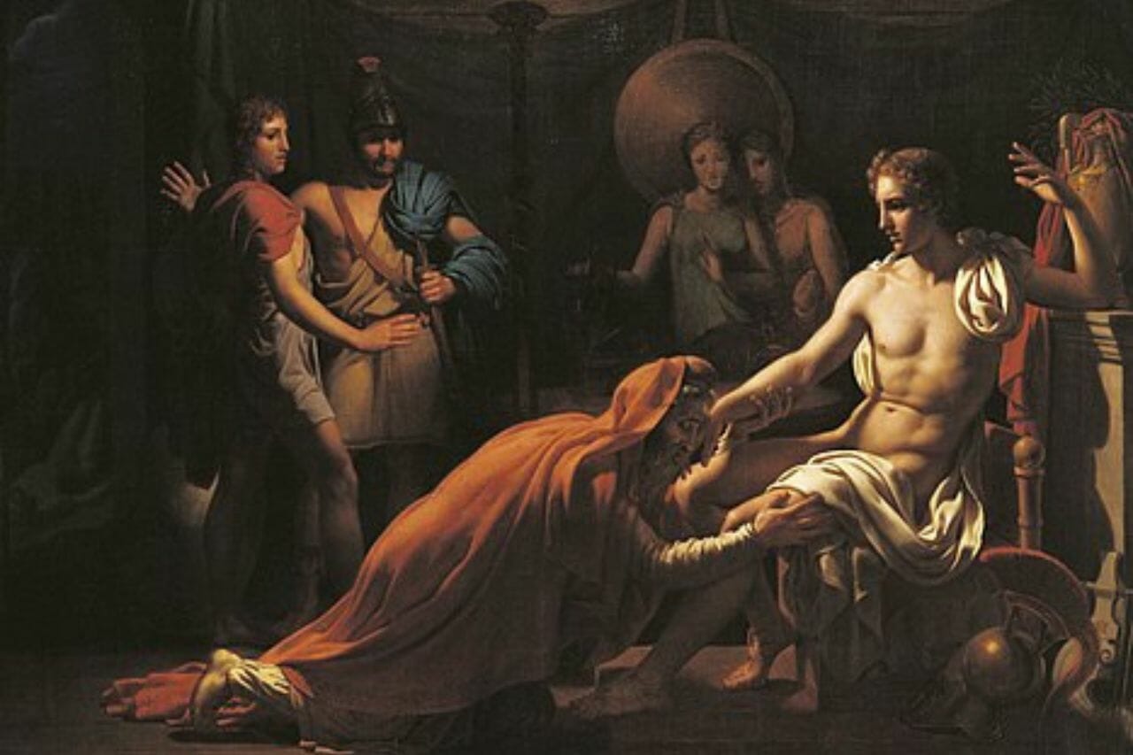 King Priam, the last king of Troy