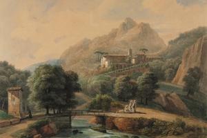 Odysseus returning home to Ithaca