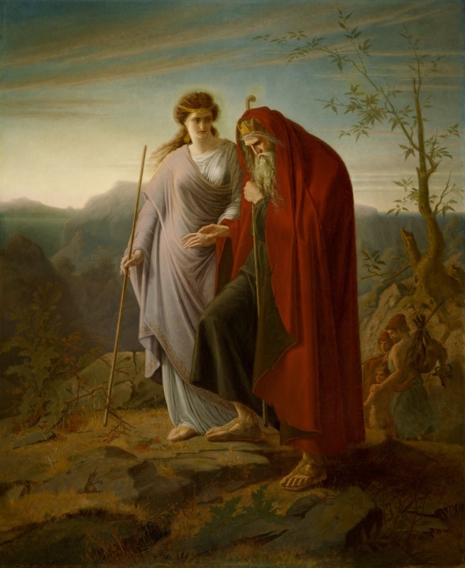 Oedipus and Antigone by Franz Dietrich