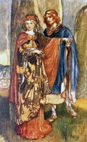 Laius and Jocasta - parents of Oedipus in Greek mythology