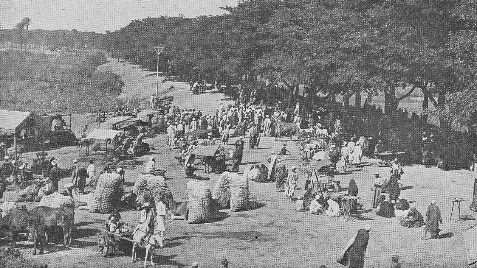 Ottoman Empire street market