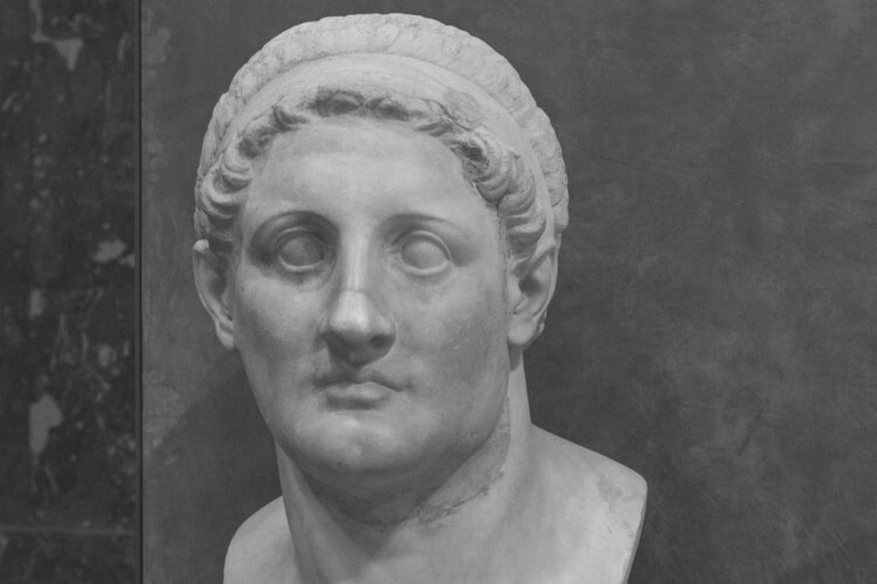 Ptolemy II Philadelphus bustum