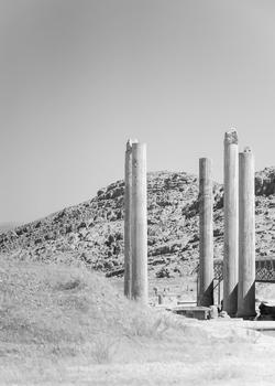 Ruins of Persian Empire columns