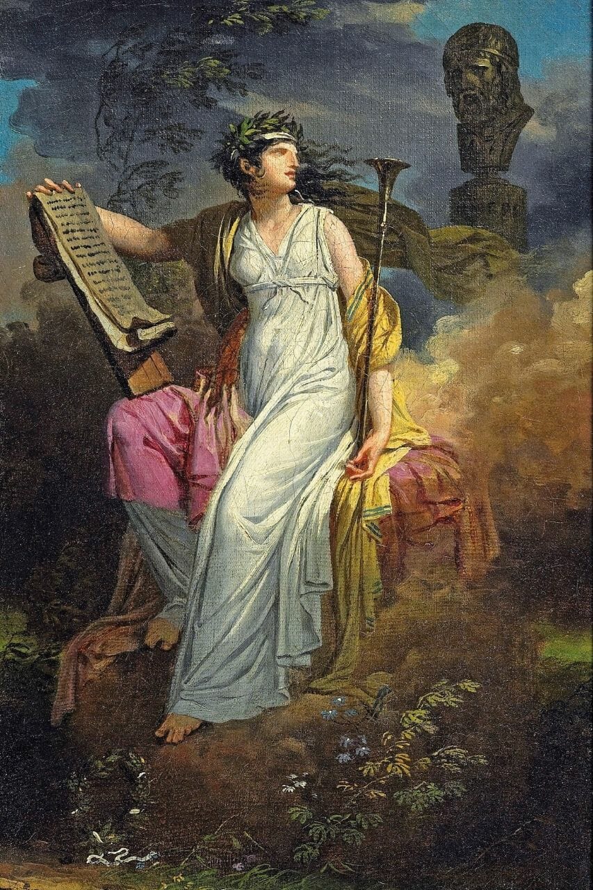 Calliope, the Muse of Epic Poetry in Greek Mythology