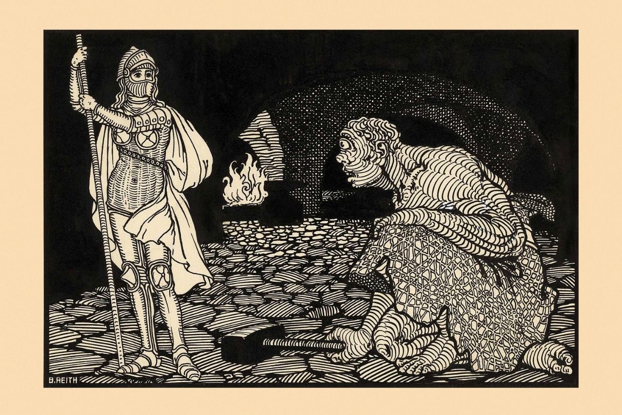 A Cyclops giant in Greek mythology with a single eye